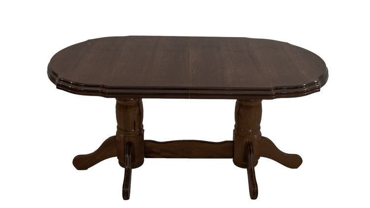 Masa extensibila 160-200x100 cm, Jork, lemn wenge