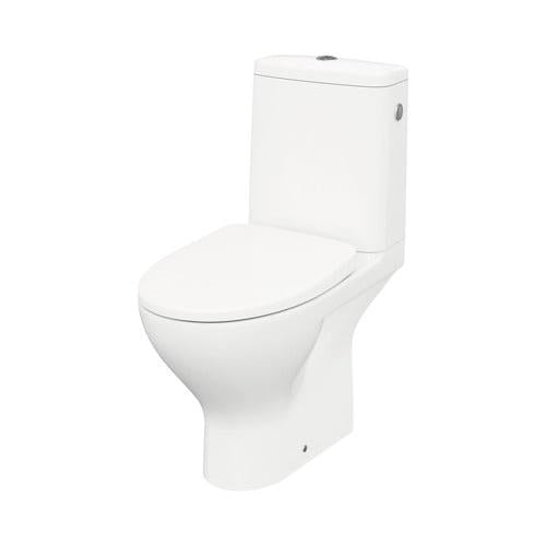 Set vas WC cu rezervor, mecanism și capac Cersanit Moduo 674, cu margine de clătire, alb - La Cucu