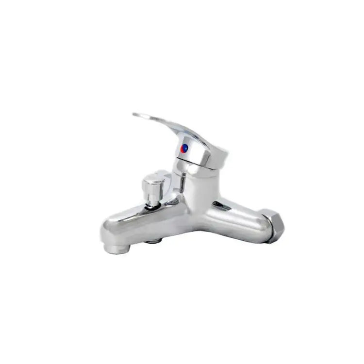 Baterie Cadă Korman Technik, Para Dus Si Furtun Inclus, Aliaj, Cartus Ceramic, Crom, CD001