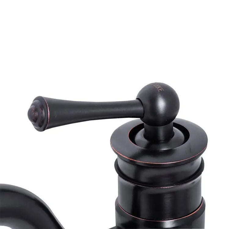 Baterie Lavoar, Alamă Sanitară, Negru, WZY/318