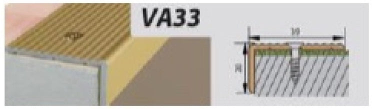 PROFIL TREAPTA VA33 AURIU 180CM