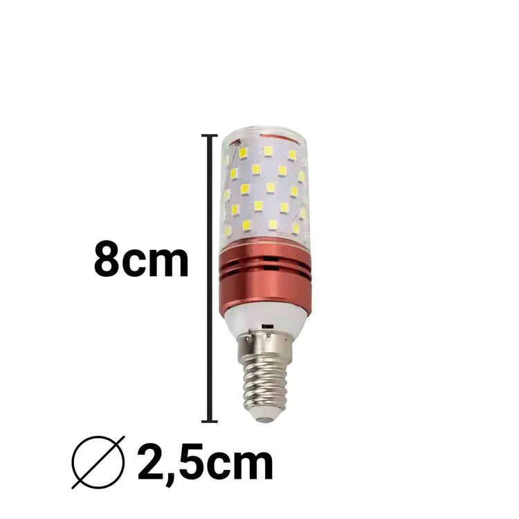 Bec E14 LED, 12W, Rose, Lumina Calda/Neutra/Rece, 3000K/4000K/6000K