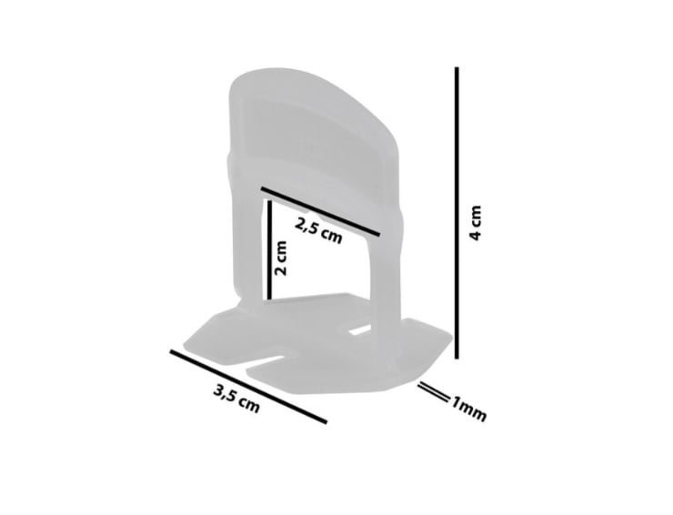 Distantieri pentru nivelare placi ceramice KARO 100buc/set – 2mm