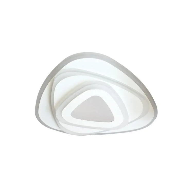 Lustra LED NEXA Triunghi 3D 36W, Alb, Lumina Rece/Calda/Neutra