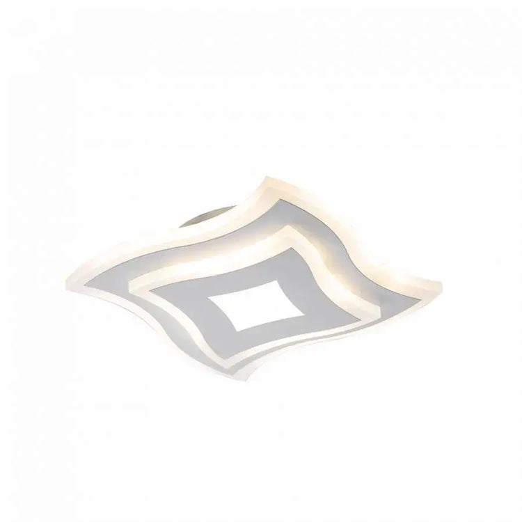 Lustră LED Stea, 12W, Lumina Rece/Calda/Neutra, Alb LL191WH