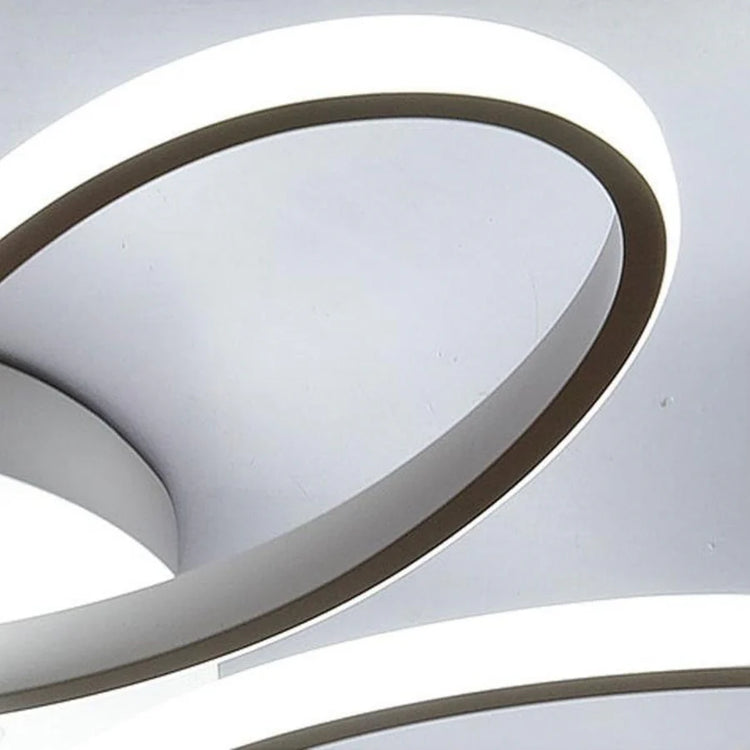 Lustra LED cu telecomanda ELIZA, 65W, lumina Rece/Calda/Neutra, Dimabila, Alb