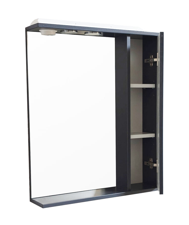 Oglindă MDF, Seria 033, 60cm, Antracit
