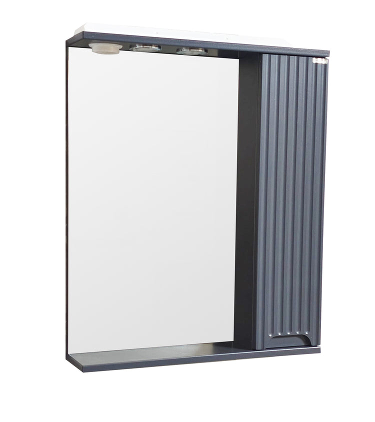 Oglindă MDF, Seria 033, 60cm, Antracit