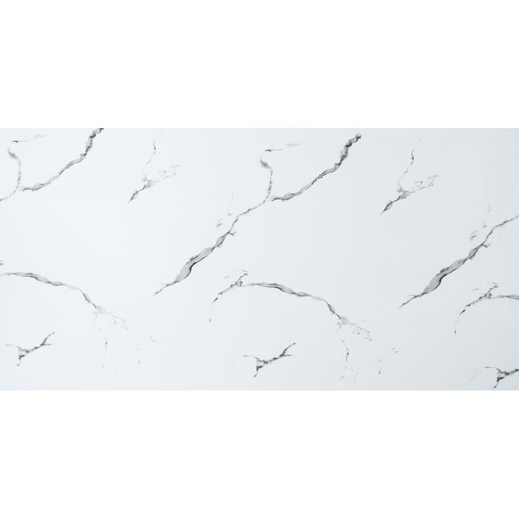 Panou Decorativ, SPC, marmura Alb/Gri, 2440 x 1200 x 3 mm, 2,92 mp