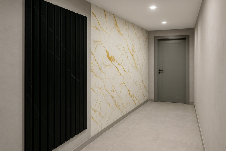 PANOU SPC IMITATIE MARMURA 244X120CM P1 GOLD