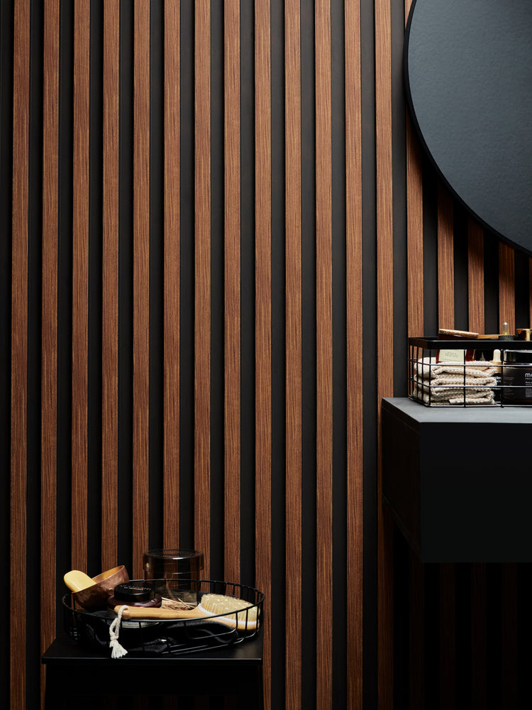 Panou riflaj LINERIO L-LINE MOCCA 2650 x 122 x 21 mm