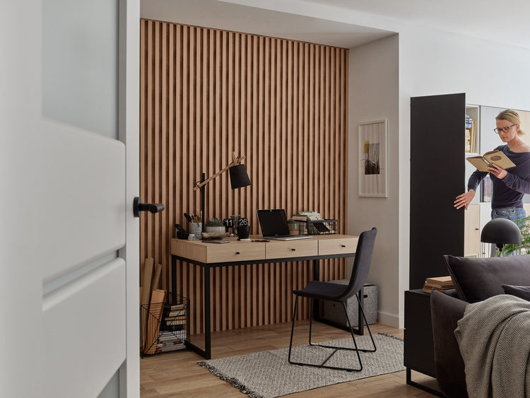 Panou riflaj LINERIO L-LINE NATURAL 2650 x 122 x 21 mm