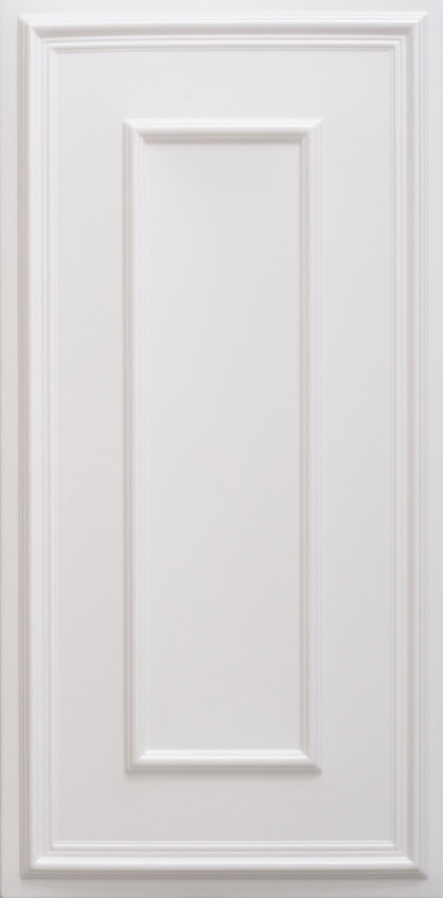 PANOU DECORATIV POLISTIREN 50X100CM RAMA ALBA
