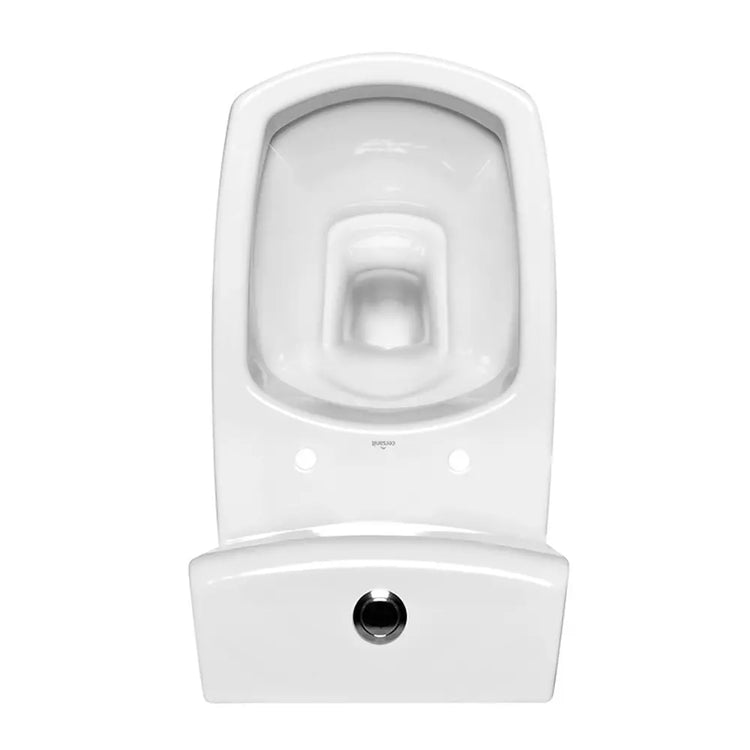 Set vas WC pe pardoseala Cersanit Carina rezervor 020 si capac alb - La Cucu