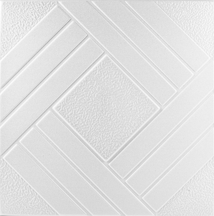 Tavan polistiren alb 0825, 50 x 50 cm , 2mp/pachet