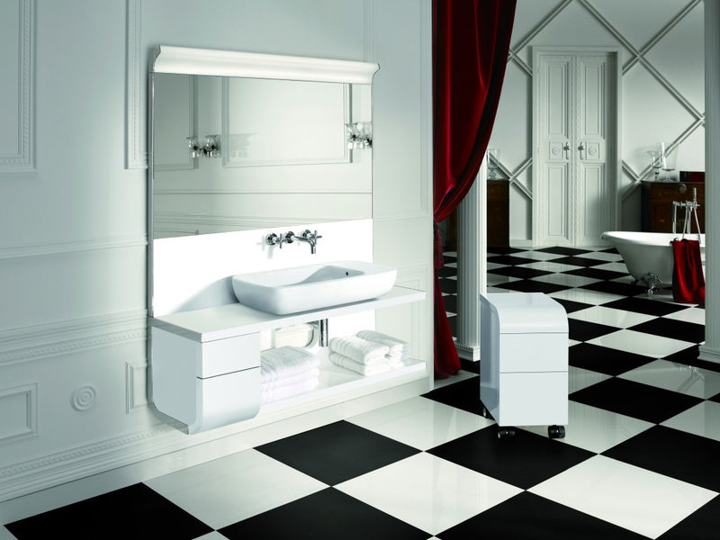 Gresie interior si exterior 60X60 cm SUPER SUPER WHITE FC-6B6000, aspect uni alb, suprafata lucioasa-3