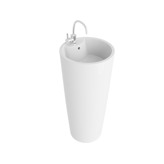 Lavoar LaVita Freestanding Uvas, Alb 40x40x83.5cm