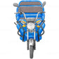 Tricicleta electrica DKD L2E-U putere 1200W 3+1 viteze 32km/h bena 150x100x45 cm basculabila obloane rabatabile autonomie 60 Km acumulatori 6x12V/45Ah - La Cucu