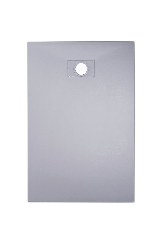 Cadita de dus din SMC, dreptunghiulara, decupabila, 80x120cm - Gri