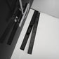 Rigola pentru dus neagra Alcaplast, Simple, 550mm