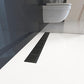Rigola pentru dus neagra Alcaplast, Simple, 550mm
