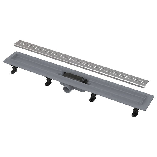 Set rigola de dus, AlcaPlast, Simple, cu capac, 65 cm