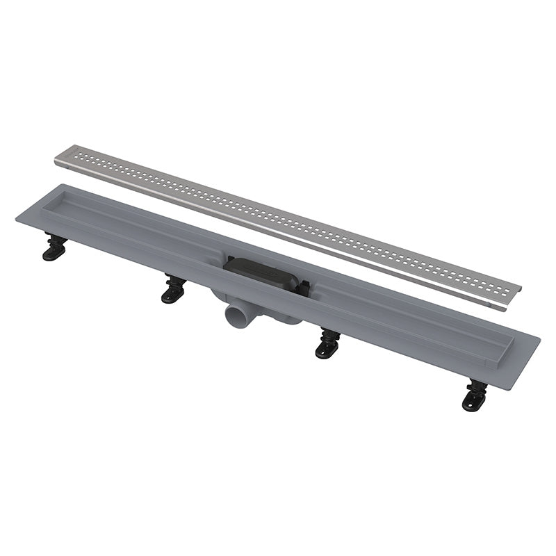Set rigola de dus, AlcaPlast, Simple, cu capac, 55 cm