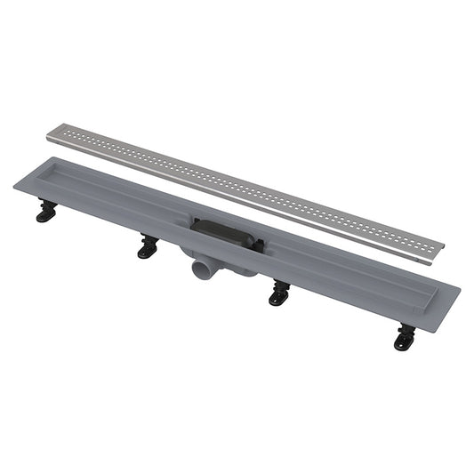 Set rigola de dus, AlcaPlast, Simple, cu capac, 55 cm