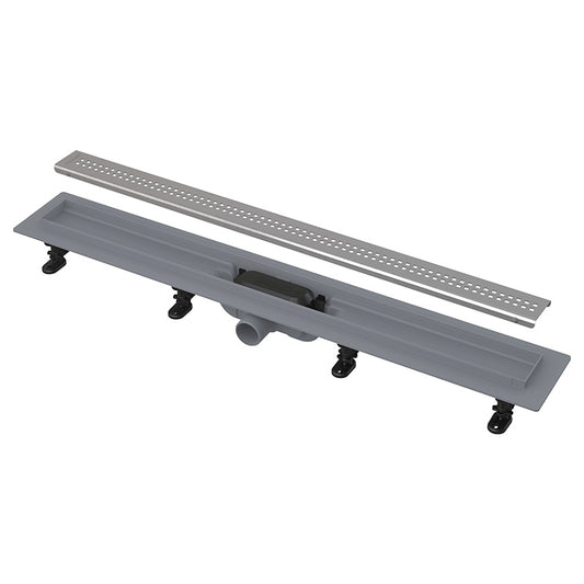Set rigola de dus, AlcaPlast, Simple, cu capac, 75 cm