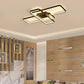 Lustra LED cu telecomanda AXIS 68W, 3 Elemente, lumina Rece/Calda/Neutra, Dimabila, Negru
