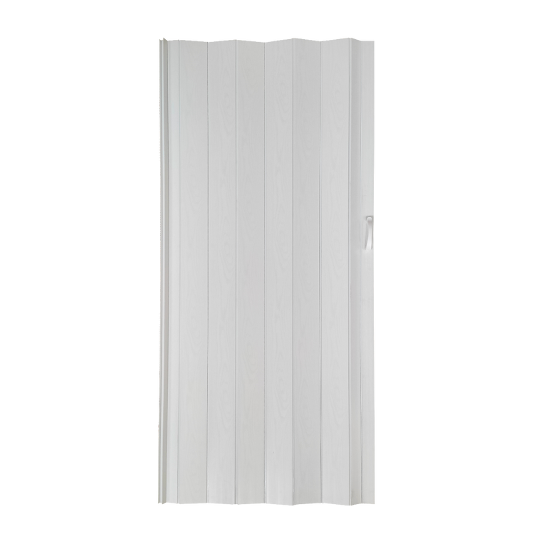 Usa plianta interior, din PVC, alb marmorat, 820/2030 mm