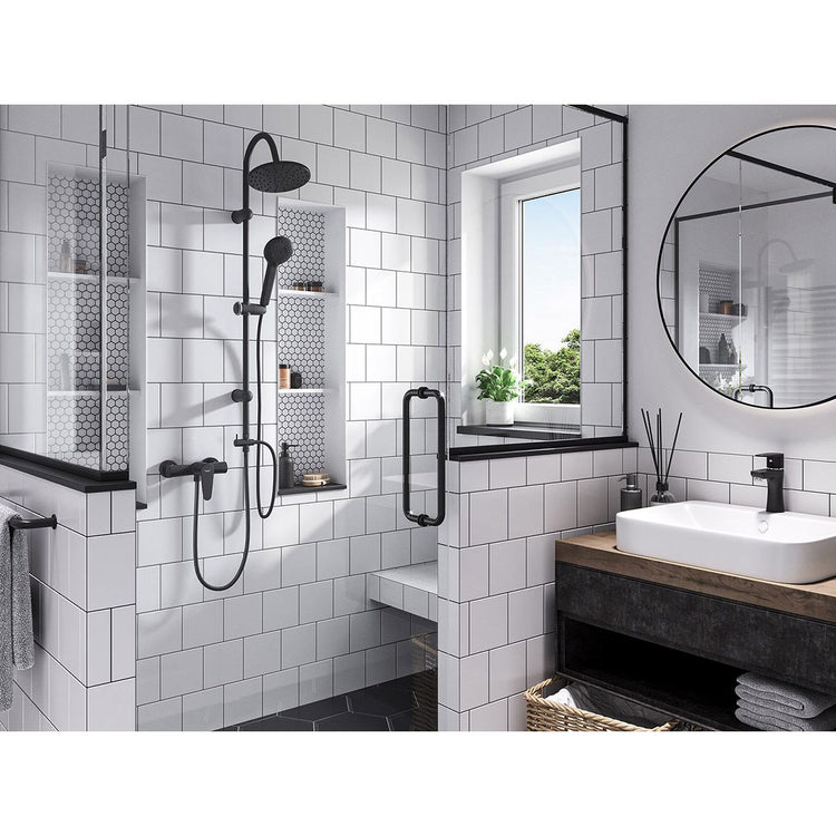 Rondo - set de dus dual, negru mat