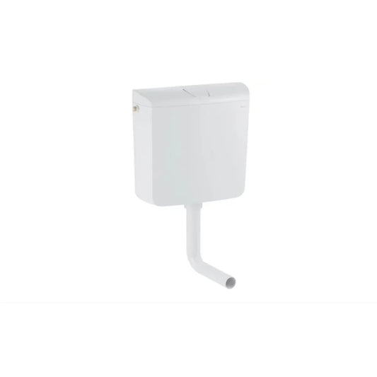 Rezervor WC Geberit Rio AP110, cu montaj la semiinaltime, Alb
