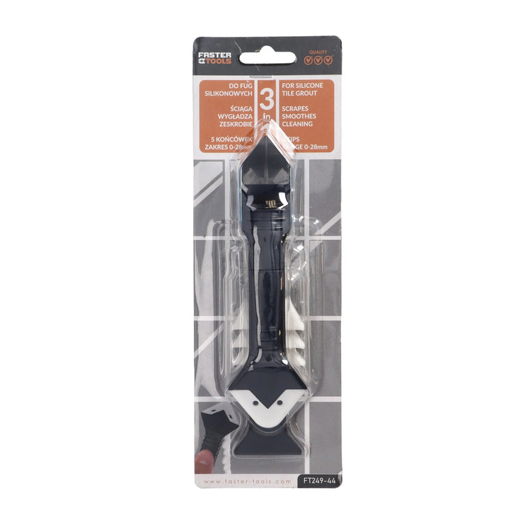 3 in 1 Spatule + razuitor pentru silicon Faster Tools