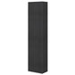 Dulap baie suspendat, Savini Due Sidney 2320C/F45, 1 usa, negru, 33.7 x 16 x 138.6 cm