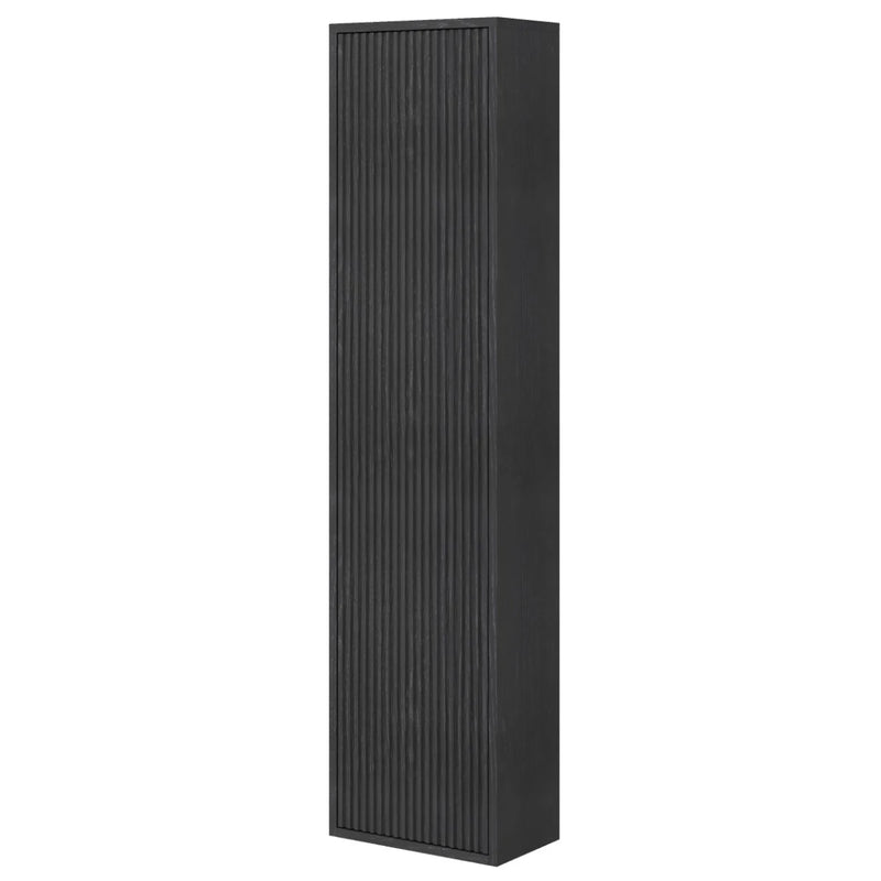 Dulap baie suspendat, Savini Due Sidney 2320C/F45, 1 usa, negru, 33.7 x 16 x 138.6 cm-1