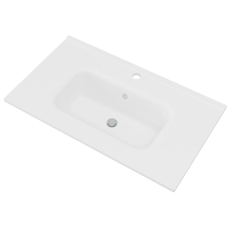 Masca baie + lavoar Savini Due Winter, cu sertare, negru mat + gri, suspendat, 60 x 46 x 51 cm