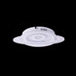 Lustra LED cu Telecomanda, 120W, 3000K/4000K/6000K, Acril si Metal, Alb, Dimabila, IP.20 5019/S - La Cucu