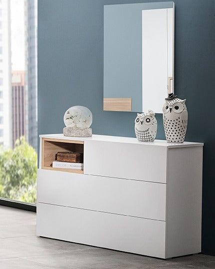 Dormitor Polaroid, Alb