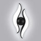 Aplica LED AX215, Exterior / Interior, 2 Surse, 12W, Negru, 3000K