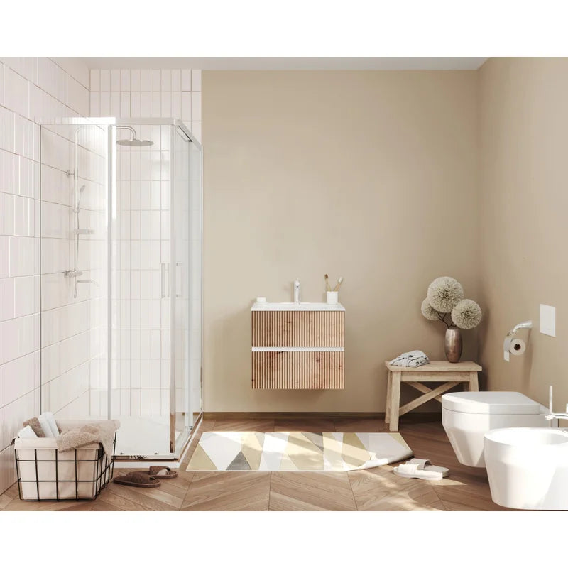 SET MOBILIER BAIE SAVINI DUE SANTORINI60/F40 + LAVOAR 60CM