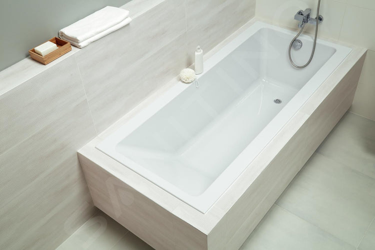 Cadă 170x75 cm, picioare incluse, albă S301-226
