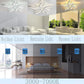 Lustra LED cu telecomanda SAKURA 62W, 5 Petale, lumina Rece/Calda/Neutra, Dimabila, Alb
