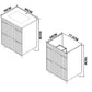 SERIA 033 - MOBILIER BAIE 80CM SRT ALB - LV2080