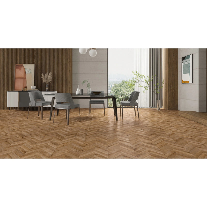 Parchet laminat 10 mm Kastamonu Pena FPL002, nuanta medie, stejar, clasa de trafic 32, click, 1206 x 402 mm-2