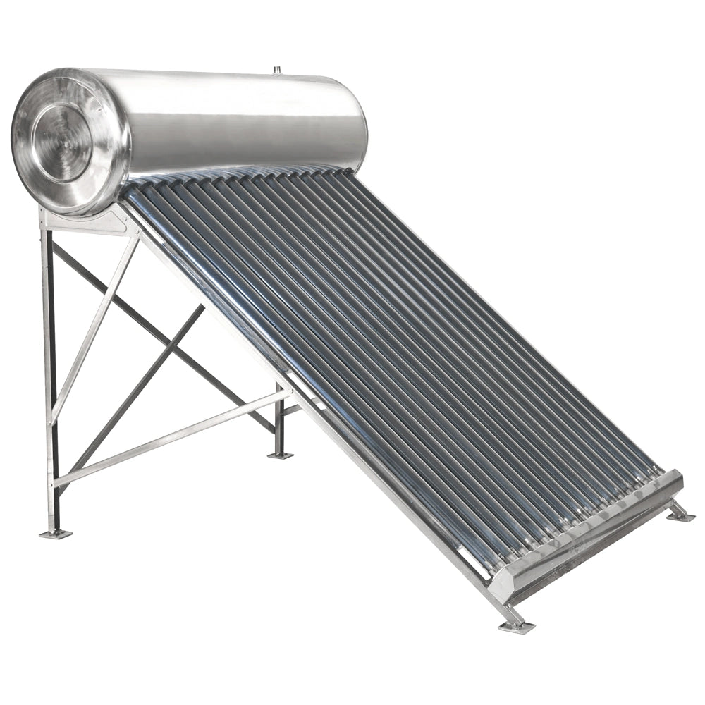 Panou solar nepresurizat din inox 122L - La Cucu