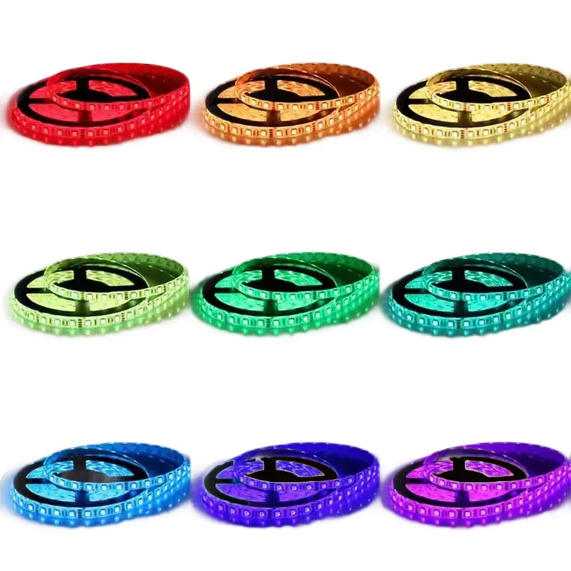 Kit Banda LED 5050 5m cu telecomanda, RGB, 10W/m, 5m, IP44-3