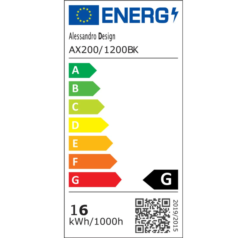 AX200/1200 - Aplica LED de Exterior Mack, Lungime 120cm, 16W, IP65, Metal, Liniar, Negru-4