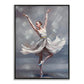 Tablou Canvas Modern Balet, Pictat Manual, cu Ramă PS