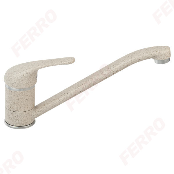 Freya - Baterie stativa bucatarie cu pipa extractibila, nisip BFR4S-1